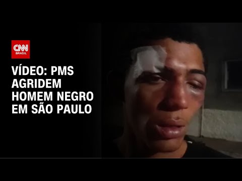 Homem negro é agredido por policiais militares em São Paulo | AGORA CNN