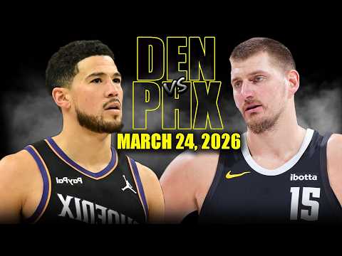 Denver Nuggets vs Phoenix Suns Full Game Highlights – March 24, 2026 | NBA Season