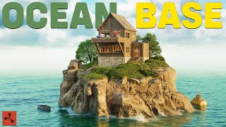 YouTube thumbnail for PrinceVidz's video titled 'Living on an Ocean Rock Base (Unraidable Setup)'