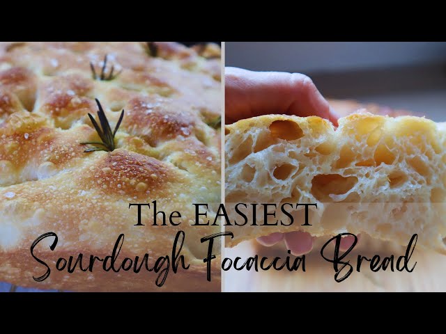 #sourdoughforbeginners #sourdoughfocaccia
This easy, bubbly, and no-knead focaccia made with with a sourdough starter will impress everyone.
The handling time is minimal, but you'll need to wait a few hours for the dough to be ready.
I highly recommend this sourdough focaccia recipe to anyone who is new to baking with sourdough. Have fun with it and enjoy this chewy focaccia with a lovely crusty outside.

Timeline for making the Sourdough Focaccia:
9am: take your sourdough starter out of the fridge and feed it with water and flour; put into a warm place and wait until it has risen and shows bubbles - it means your starter is active
1pm: put the dough together as seen in the video; let it rest for 30 minutes
1.40pm: do your first set of stretches and folds; cover and let the dough rest for 30 minutes again
2.15pm: do your second (and final) set of stretches and fold
2.20pm: oil the same bowl (I am transferring the dough into a glass dish with a lid, so you can see the bubbles) with olive oil, rub some oil on the dough as well; fold it in itself, cover and let it bulk ferment in a warm place for at least for hours
2.30 to 6.30pm: bulk fermentation
6.30pm: put the dough into the fridge overnight
Next day, 8am: take the container with the dough out of the fridge, leave in a warm spot until it reaches room temperature
11 am: prepare baking pan and carefully tip the dough into the baking pan, fold over and flip upside down so the smooth part is on the top, cover with cling wrap and leave to rest for 3 hours
14.15pm: preheat the oven to 220 degrees Celsius/425°F; drizzle the dough with olive oil and press dimples with your fingertips
Once the oven is hot, bake for about 20 to 25 minutes
Enjoy!
Note: You can leave the dough longer in the fridge. For example, if you want to have the bread for your evening dinner, take the dough out at around 11 a.m. and bake it at 6 p.m.

If you enjoy my videos and would like to support me, you can now buy me a coffee at https://buymeacoffee.com/sweetascooking

I would love for you to join my channel membership to get access to perks:
https://www.youtube.com/channel/UCxAip8ro6KnKc26Xmed0I2g/join

Please remember, if you liked this video:

👍 Give it a 'Thumbs Up'

WRITE A COMMENT or ask me a question about the recipe. I will be more than happy to answer. 
It would be also great to know which country you are watching from.

📢 Share this video with your friends and family,

Subscribe to my channel and hit the bell so you won't miss a new video with more easy-to-follow step-by-step cooking tutorials.

Thank you so much for your time! I appreciate every single one of you

Sweet As Cooking everyone. Anke Xx

---------------------------------------------------------------------------------------------------------------------
Here is the equipment I use to make my videos.

 Please note these links are affiliate links. I may be paid a small commission from Amazon and other affiliate partners for eligible purchases.

Canon EOS M50: https://amzn.to/3P1Ga4a
lighting: https://amzn.to/3bIsJIb
tripod: https://amzn.to/3yaet2p
microphone: https://amzn.to/3NCSmHx
Video editing: InVideo: invideo.sjv.io/yR36J3