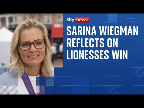 England manger Sarina Wiegman reflects on Lionesses winning for Euros for second time