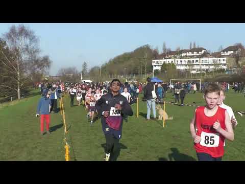 Year 7  Boys Kent Schools Cross Country Championships 21st January 2023