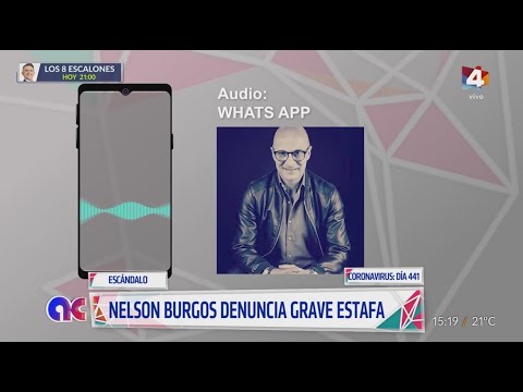 Algo Contigo - Nelson Burgos denuncia grave estafa: Hice la denuncia en delitos informáticos