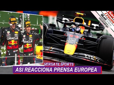 ASI REACCIONA PRENSA EUROPEA A PODIO DE CHECO PEREZ GRAN PREMIO DE MEXICO FORMULA 1