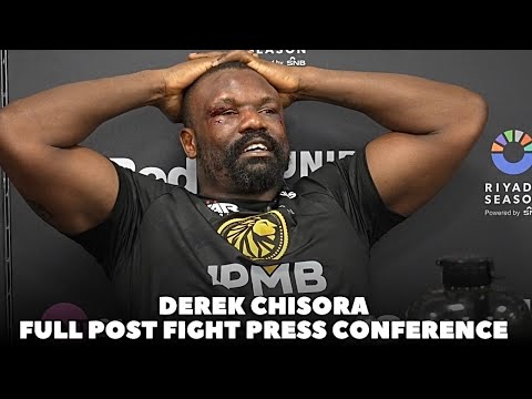 ‘BATTERED , BRUISED & INJURED’ Derek Chisora FULL POST FIGHT PRESS CONFERENCE | OTTO WALLIN