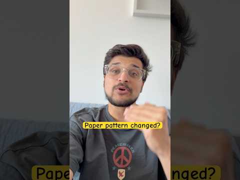 Paper Pattern Changed?
