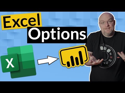 Different ways to work with Microsoft Excel in Power BI