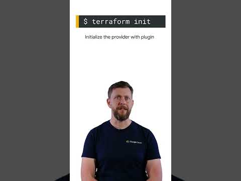 Use Terraform commands to create infrastructure resources #Shorts