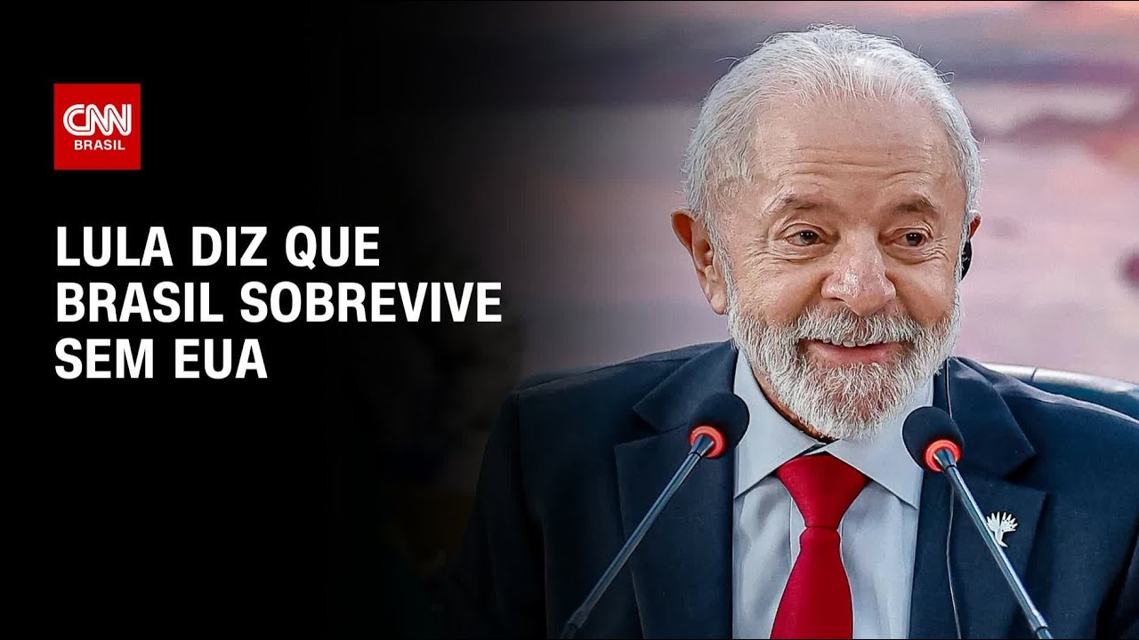 Lula diz que Brasil sobrevive sem EUA e promete buscar novos parceiros | CNN NOVO DIA