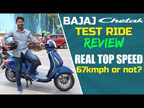 Bajaj Chetak Test Ride Review | Bajaj Chetak | Top Speed 67Kmph | Electric Vehicles | Pavan Kumar