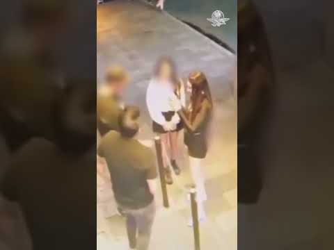 Acusado de agredir a mujer afuera del bar Bombay muestra videos en su defensa #short