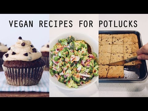 Easy Vegan Recipes for Potlucks & Parties