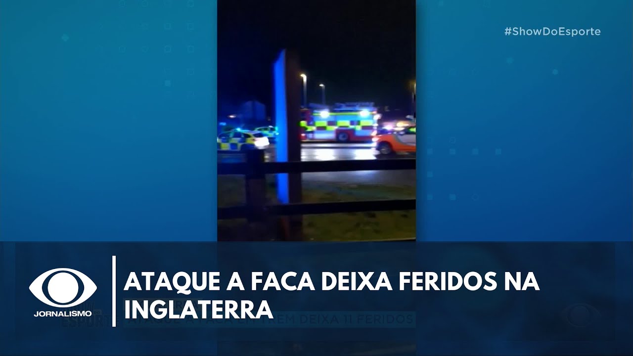 Ataque a faca deixa feridos na Inglaterra