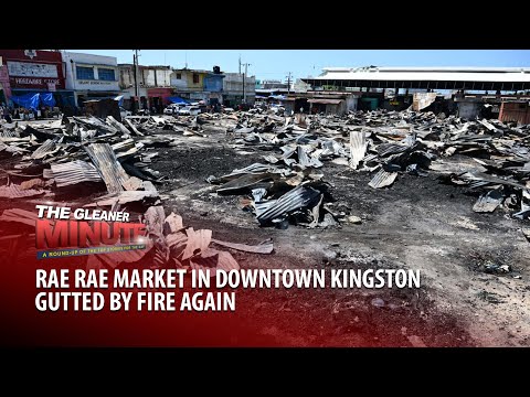 THE GLEANER MINUTE: Flight with Indians departs Jamaica | Bomb threats | Rae Rae Market fire again