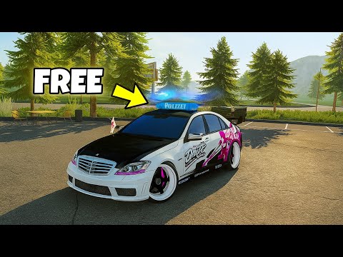 Unlock the Police Light Free In Car Parking Multiplayer (2025) Step By Step 