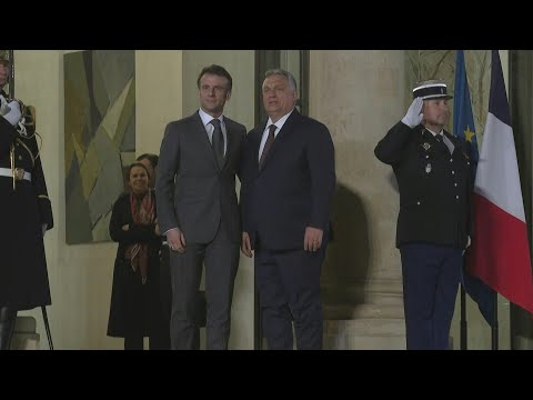Emmanuel Macron reçoit le Premier Ministre Hongrois Viktor Orban | AFP Images
