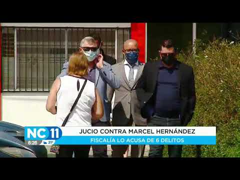 Marcel Hernández insiste en su inocencia en juicio en su contra