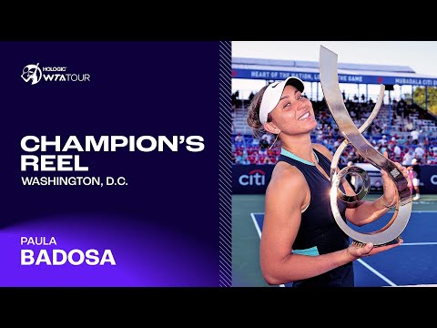 Champion Paula Badosa's BEST POINTS from her Washington DC title run! 🏆