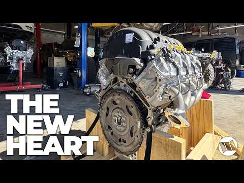 The New GM L8P V8 Engine for Our Jeep JK Wrangler Moby at Motech