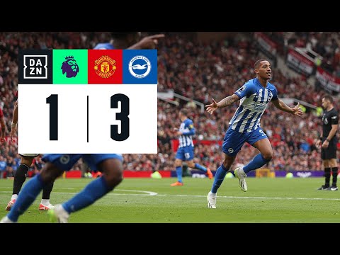 Manchester United vs Brighton (1-3) | Resumen y goles | Highlights Premier League