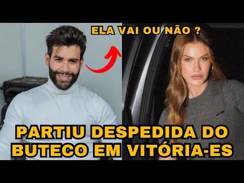 Gusttavo Lima Partiu para a DESPEDIDA do Buteco em Vitória-ES e Andressa Suita mostra se vai ou não