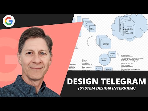 System design mock interview: "Design WhatsApp or Telegram" (with ex-Google EM)