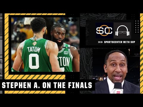 The Celtics are NO JOKE! - Stephen A. Smith reacts to Game 1 of the NBA Finals | SC with SVP video clip