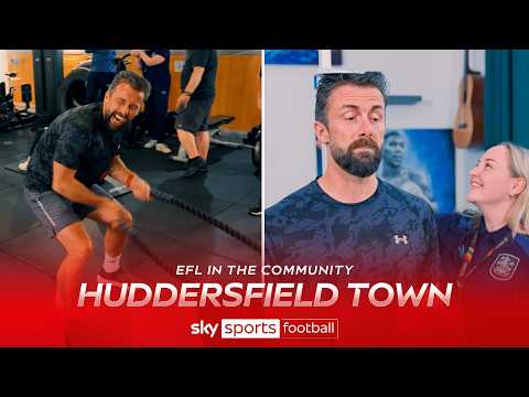 Huddersfield Town’s Heart of the Town Foundation supports men to stay active and keep healthy ❤️