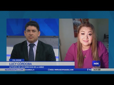 Lucy Córdoba se refiere a las desapariciones de menores de edad en Panamá