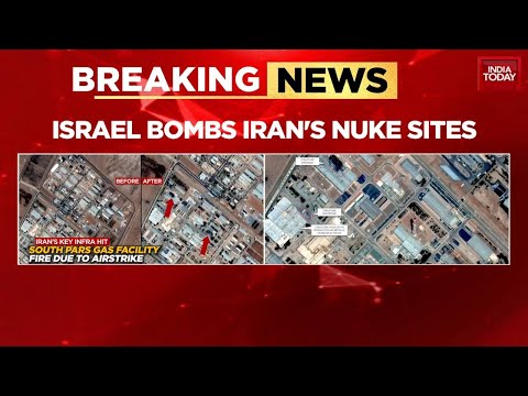 Israel Bombs Iran's Nuclear Sites: Satellite Images Reveal Damage | Israel-Iran War | World News