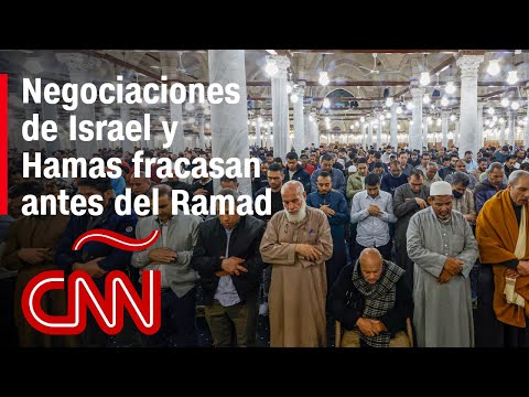 El Ramadán llega y no hay pausa militar en conflicto Israel-Hamas