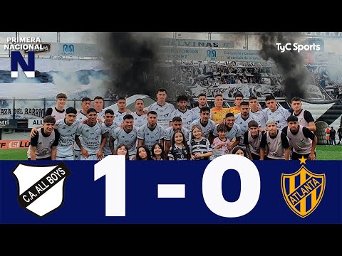 All Boys 1-0 Atlanta | Primera Nacional | Fecha 19 (Interzonal)