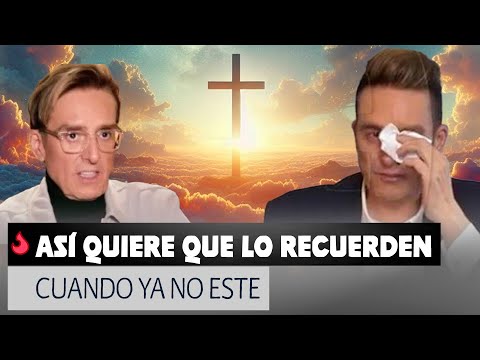 Daniel Bisogno Revela Que Así Quiere Que Lo Recuerden Cuando Ya No Esté.