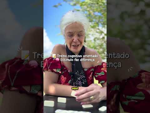 Dominó e palavra cruzada não são só passatempo 🧠Estimular o cérebro faz parte do cuidado com a memó