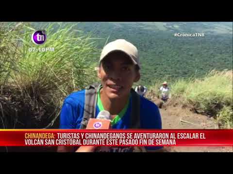 Aventura y reto al escalar el Volcán San Cristóbal, Chinandega - Nicaragua