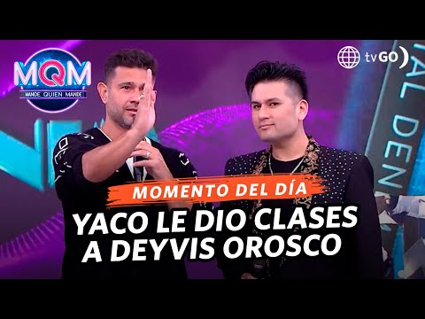 Mande Quien Mande: Deyvis Orosco hizo la famosa mirada 180° de elegancia masculina  (HOY)