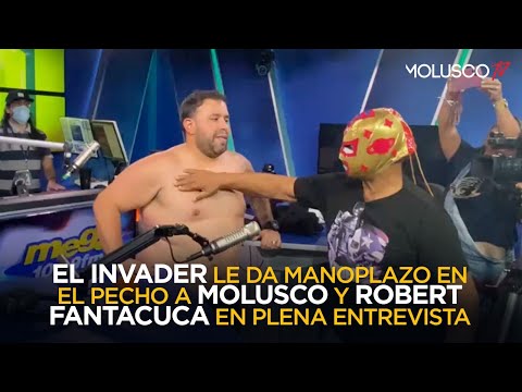 El Invader le da manoplazo GIGANTE a Molusco y Robert Fanta Cuca + Habla de Bad Bunny en la WWE?