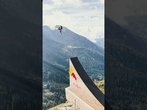 When a dream became reality. Back in 2021. My first ever moto base jump. #fmx #ultimatefmx #avoriaz