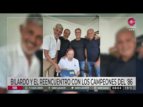 El emotivo reencuentro de los campeones del 86' con Carlos Bilardo