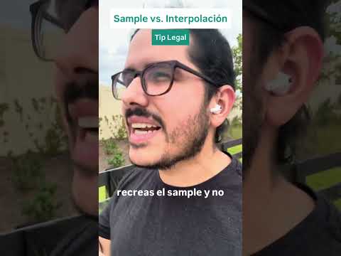Sample vs. Interpolación: consejo legal