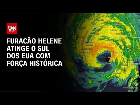 Furacão Helene atinge o sul dos EUA com força histórica | CNN NOVO DIA