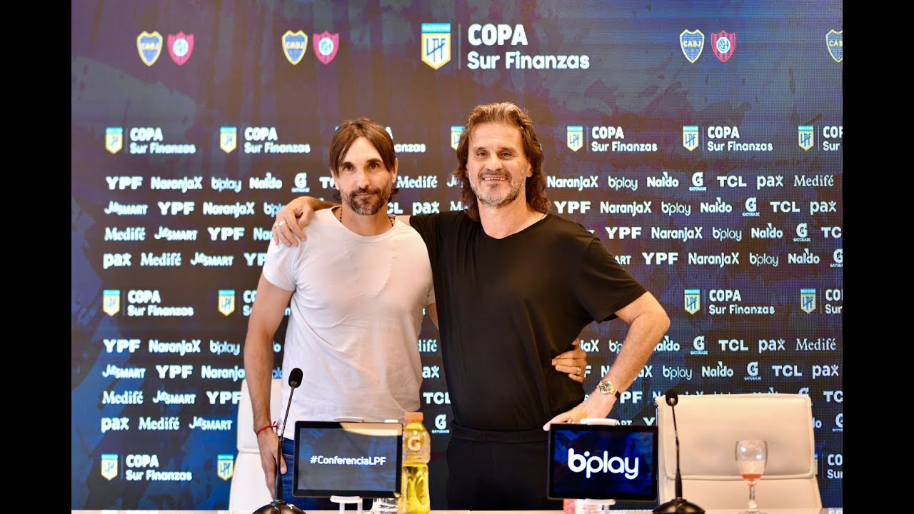 #ConferenciaLPF | Diego Martínez y Rubén Insúa anticiparon Boca - San Lorenzo