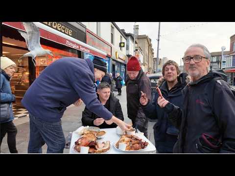 I Got AMBUSHED Trying The BEST Food in Blackpool... APPARENTLY!