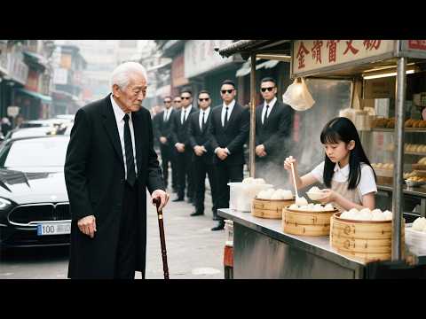 被惡毒養母欺辱的賣包子女孩竟是首富親孫女！下秒100輛豪車接女孩回家，養母瞬間傻眼跪地求饒！