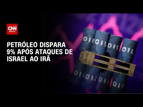 ​Conflito no Oriente Médio: Petróleo dispara 9% após ataques de Israel ao Irã  | LIVE CNN