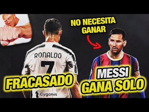 Cristiano Ronaldo PIERDE Champions FRACASADO y Messi GANA PARTIDOS SOLO - Mister Seitan Retratado