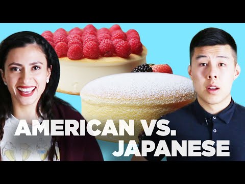 American Vs. Japanese: Cheesecake