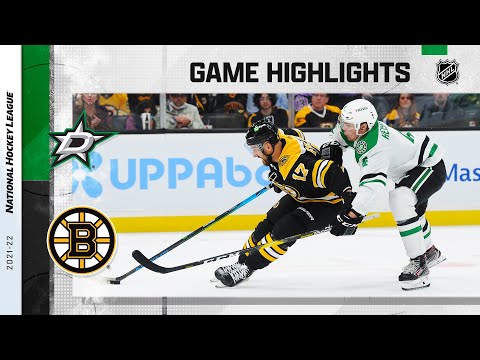 Stars @ Bruins 10/16/21 | NHL Highlights