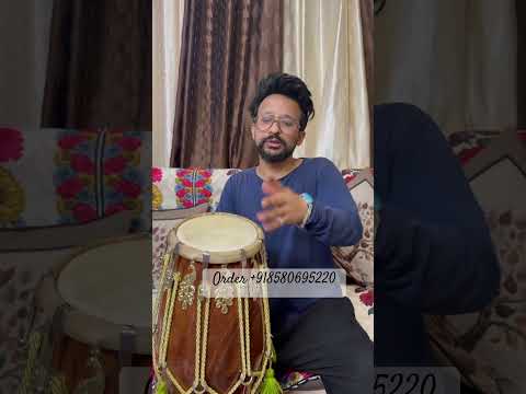 Professional sheesham #dholak with best sound quality 🔥
