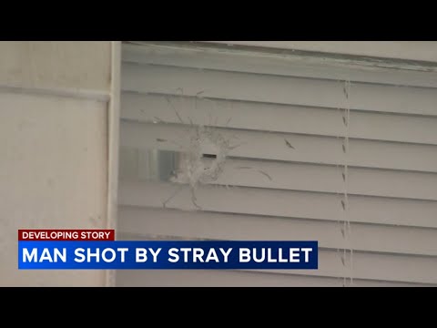 'Could have killed him': Stray bullet grazes man sitting on porch